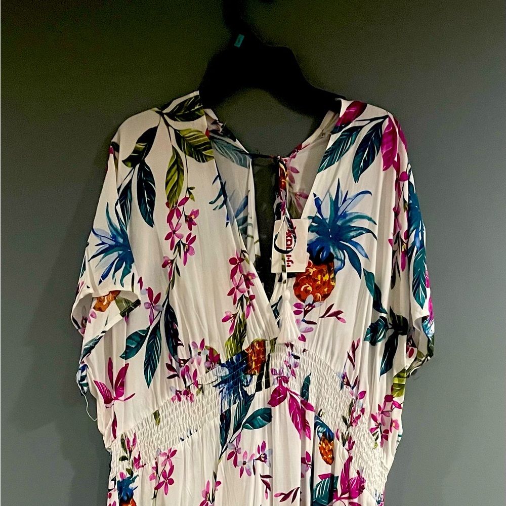 Stroll the beach in this Floral Maxi